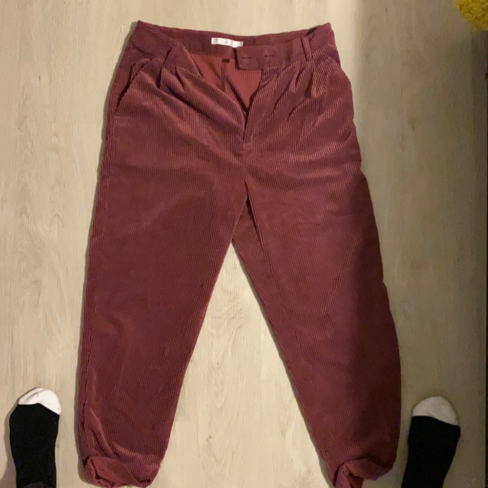 Sweet vintage corduroy maroon pants
